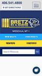 Mobile Screenshot of bretzrv.com